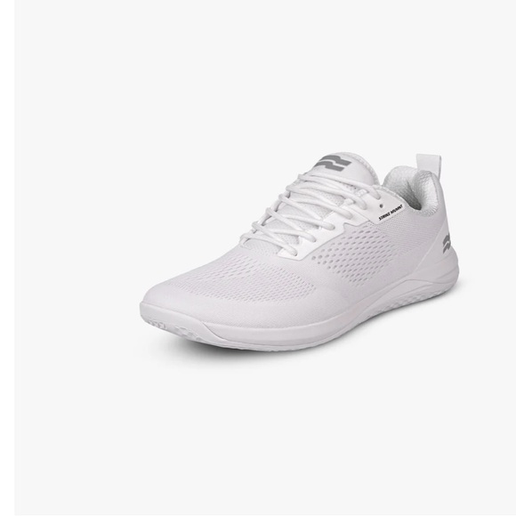 White Cross-Fit Shoes - Picture 4 of 8